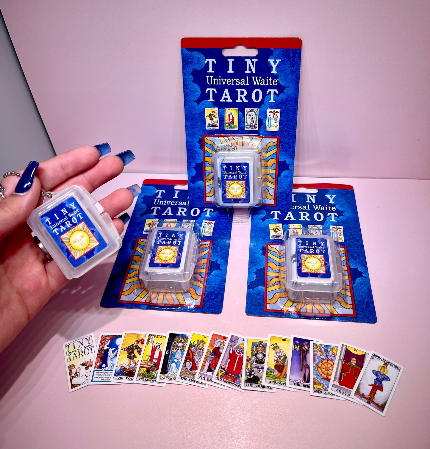 Tiny Keychain Tarot