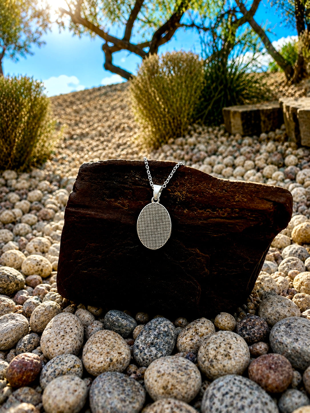 Mother of Pearl Mother Mary Necklace
