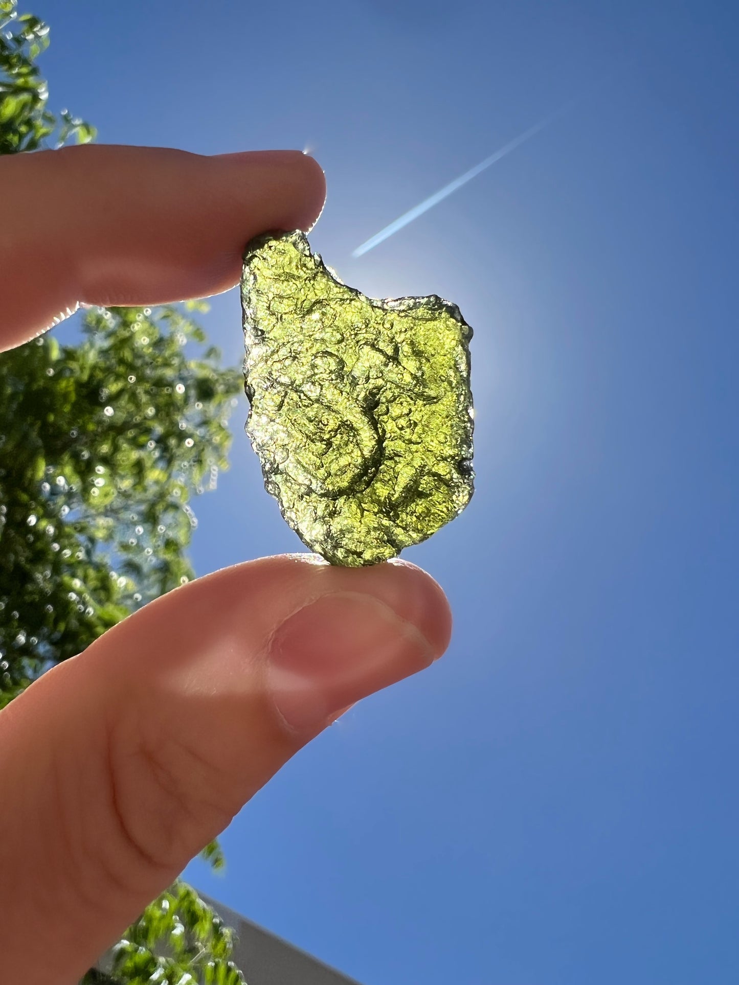 Rough Moldavite - Large