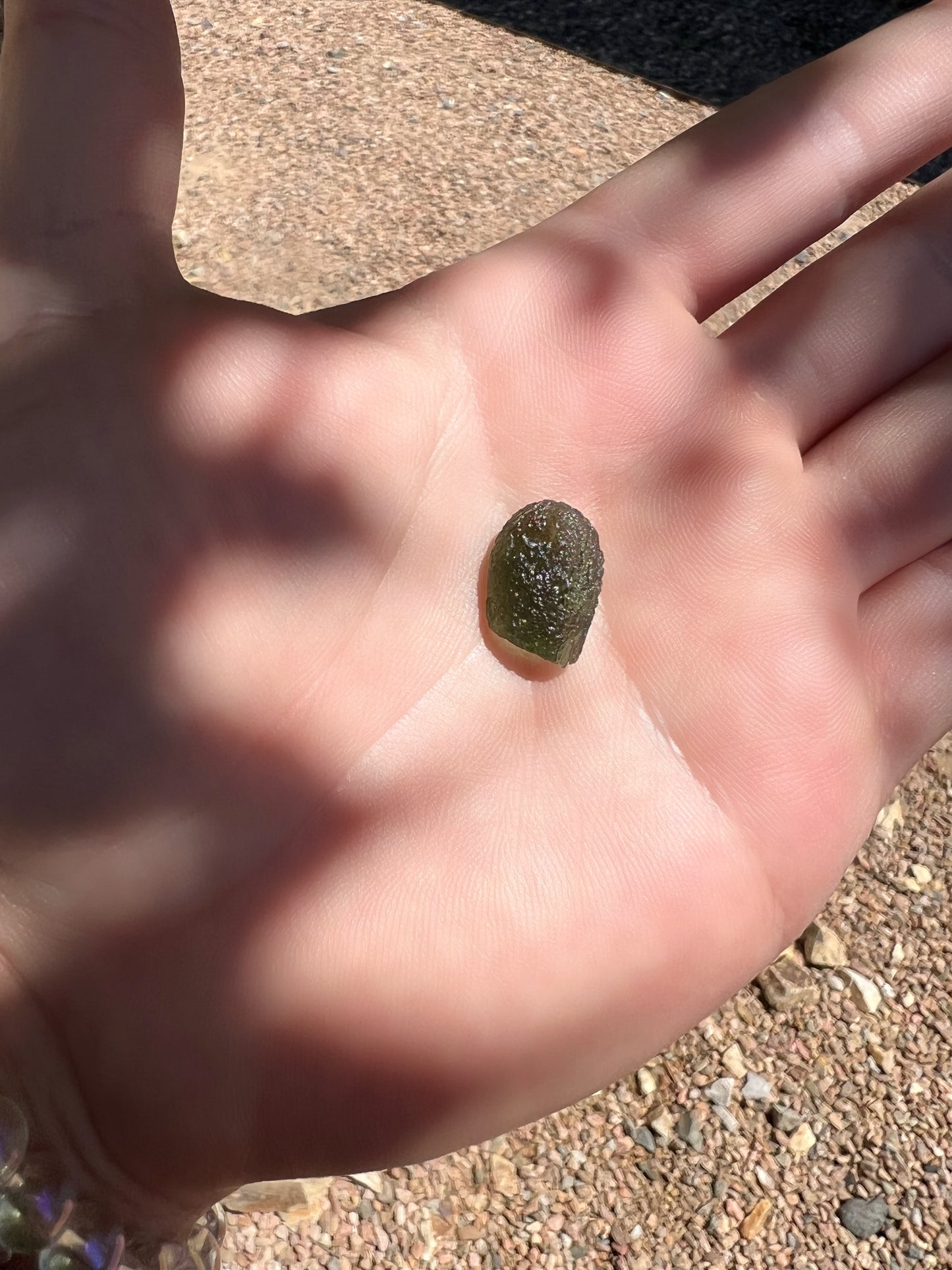 Rough Moldavite