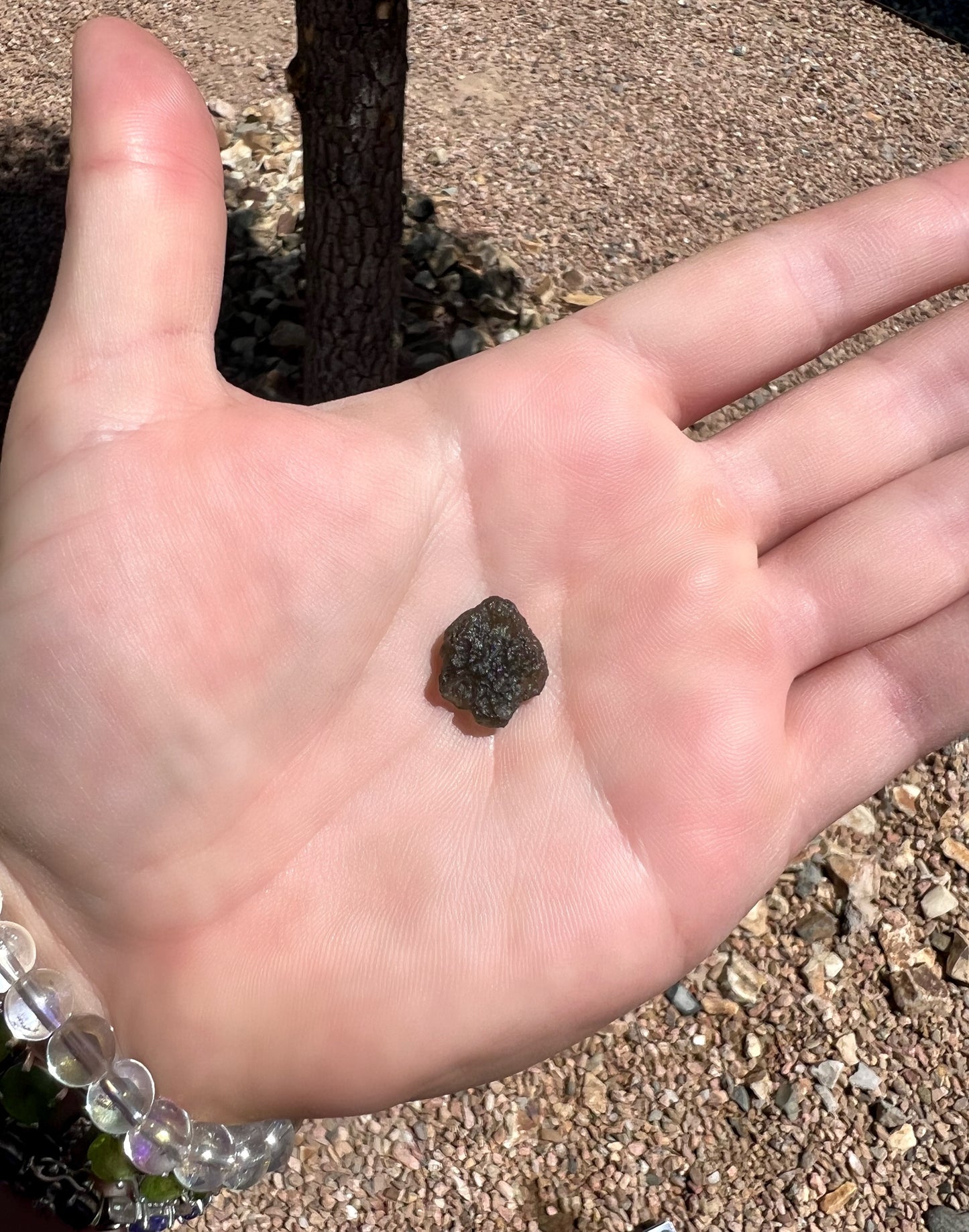 Rough Moldavite