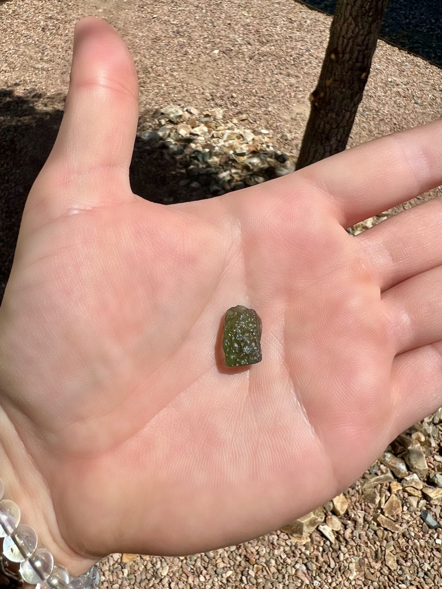 Rough Moldavite