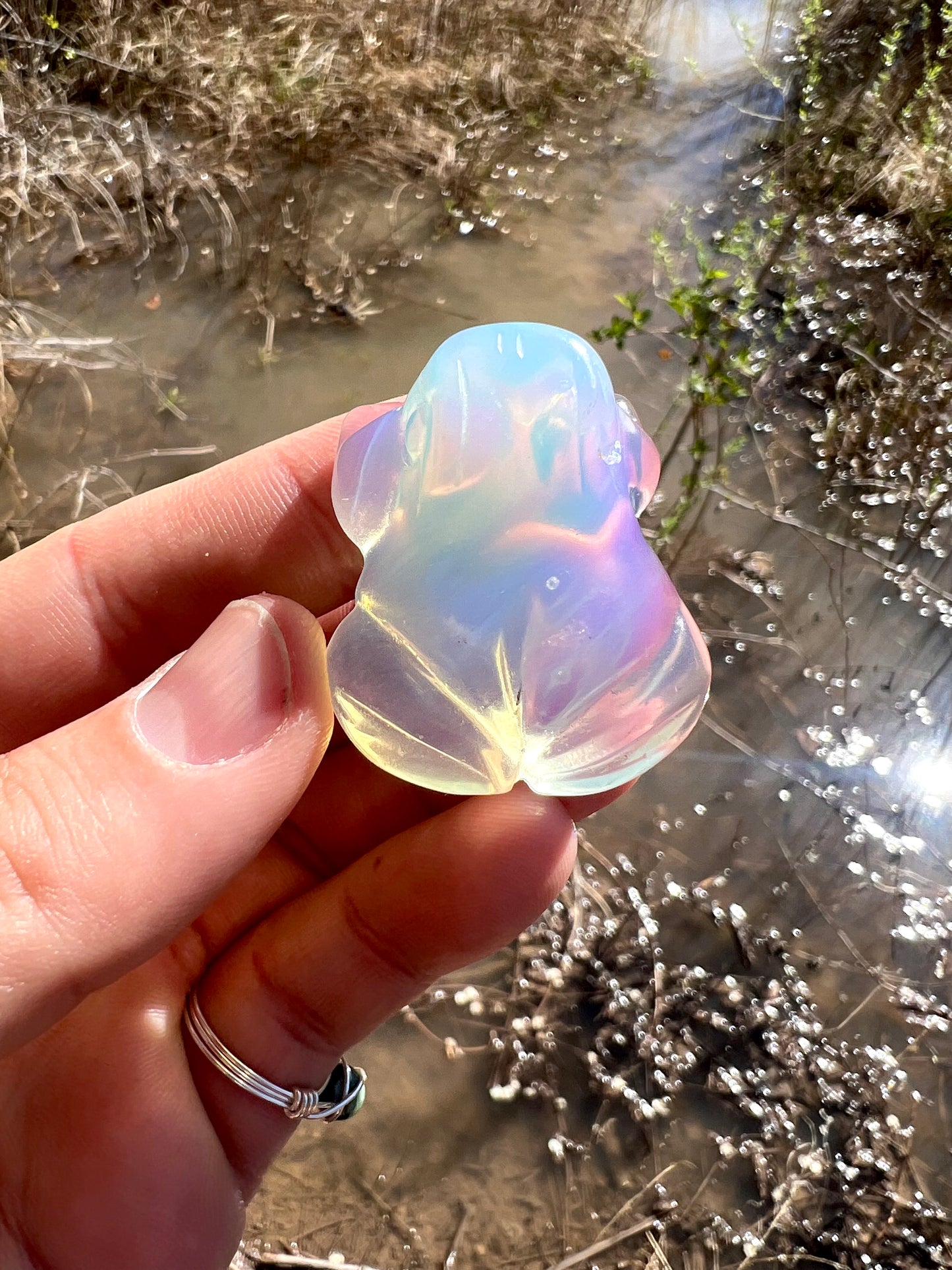 Opalite Frog