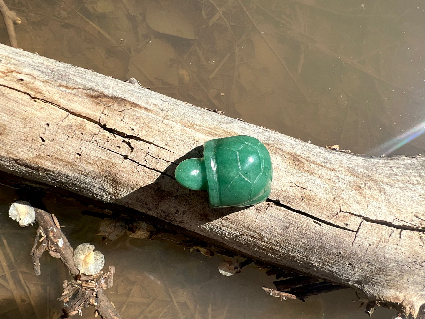 Green Aventurine Turtle