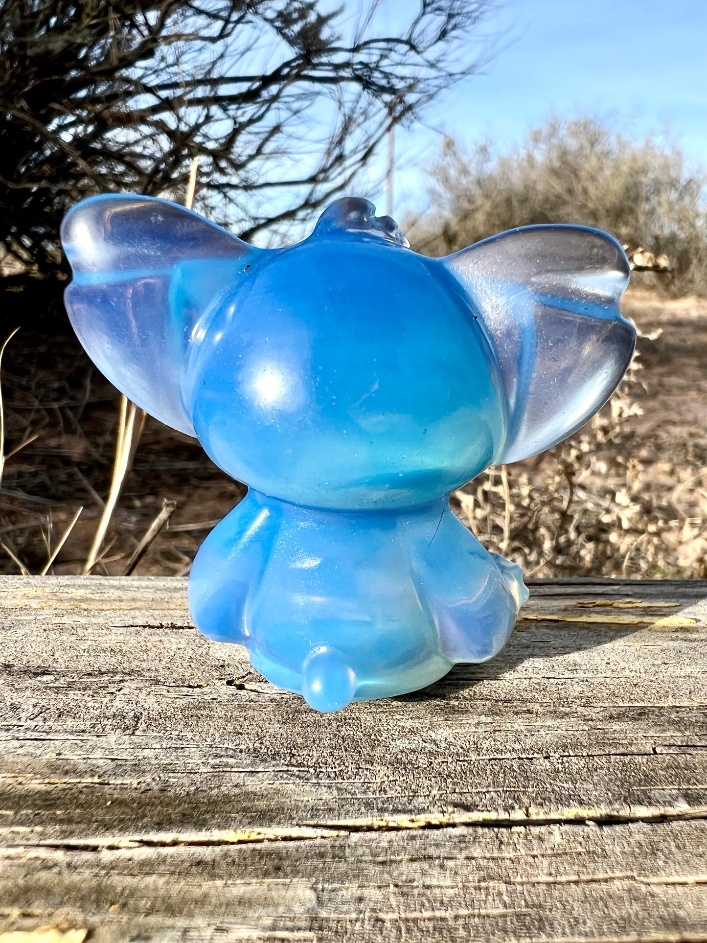 Blue Opalite Statue