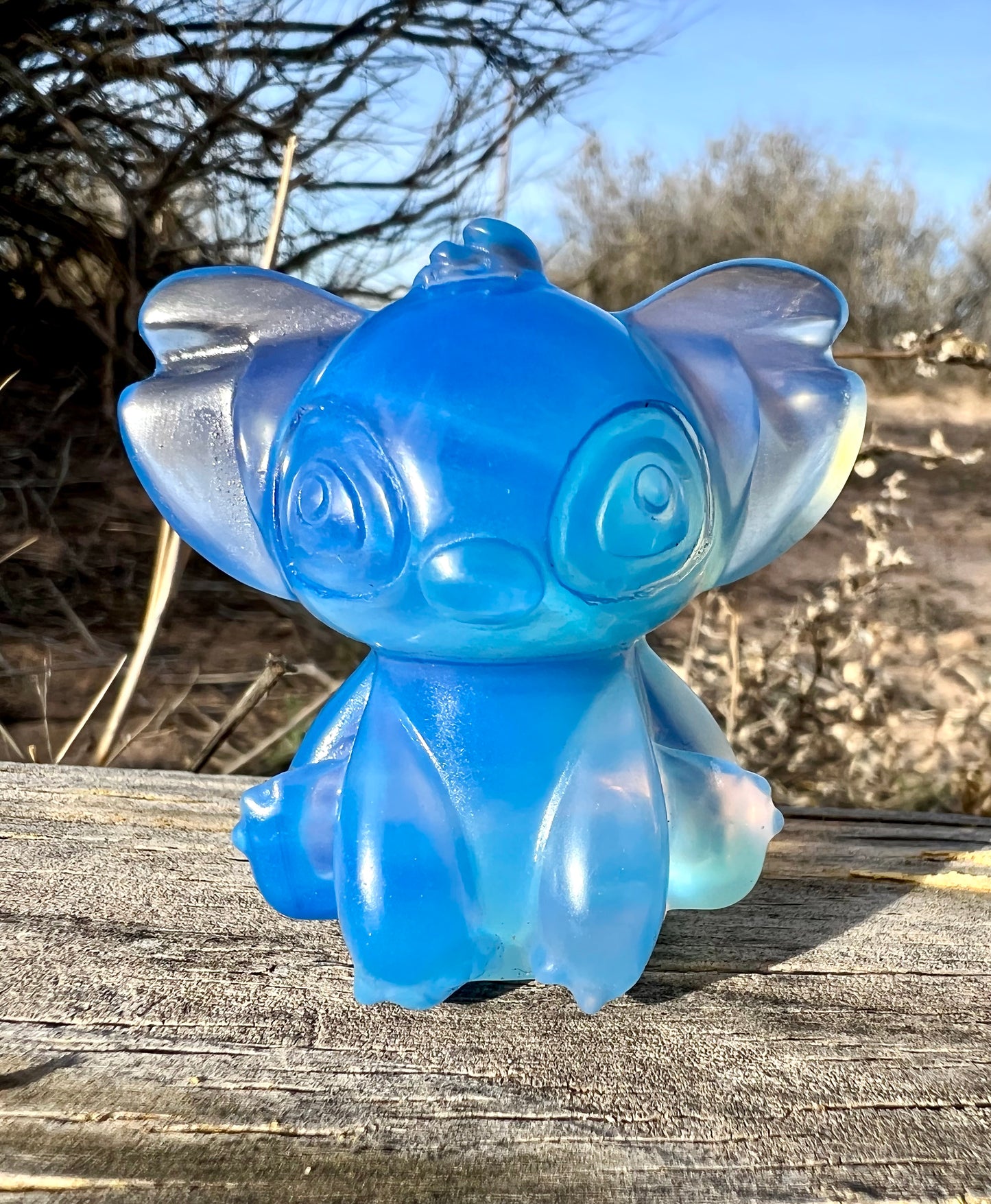 Blue Opalite Statue