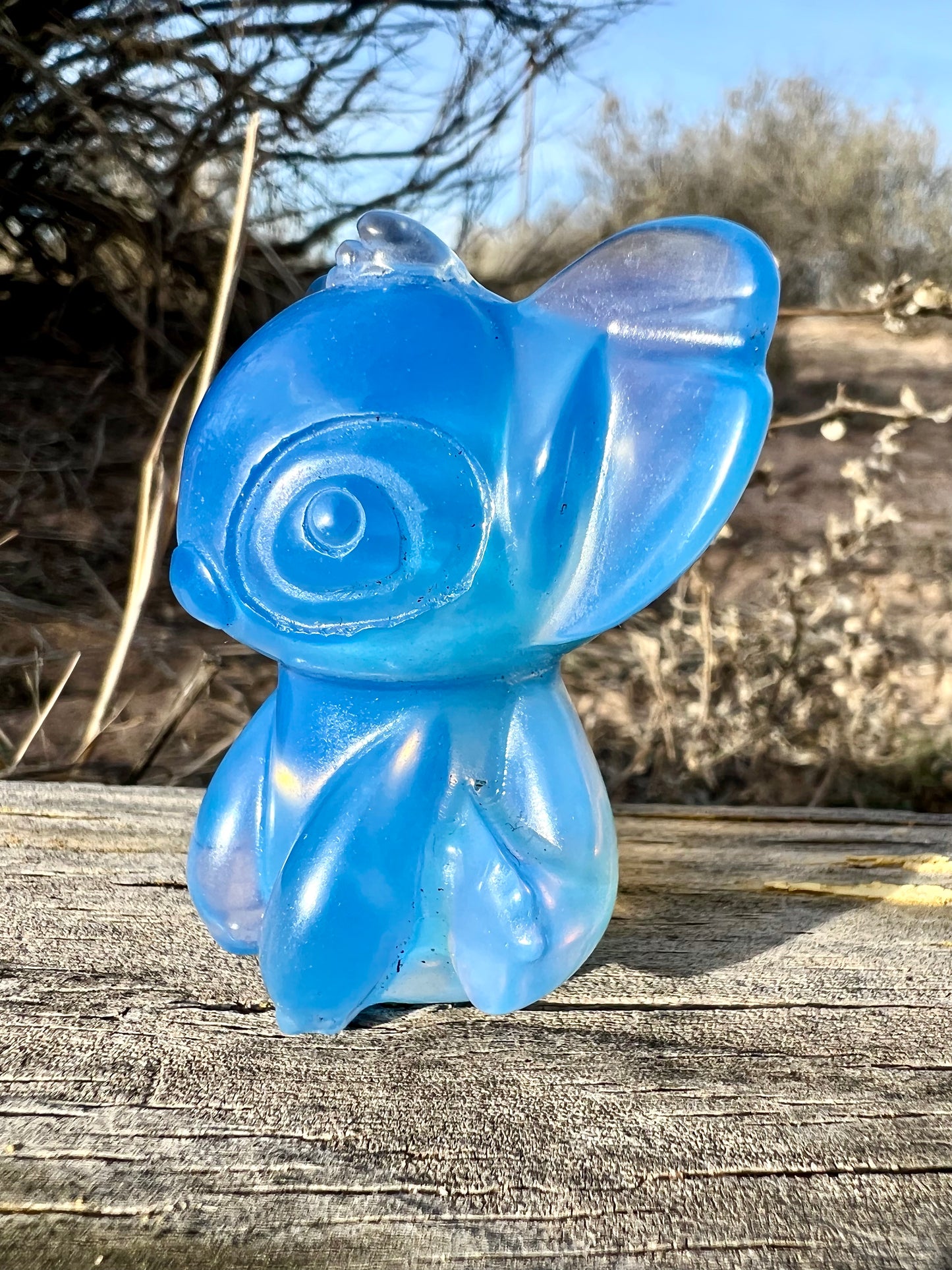 Blue Opalite Statue