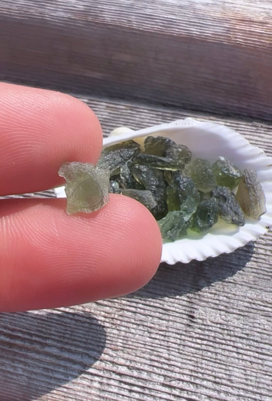 Rough Moldavite - Small