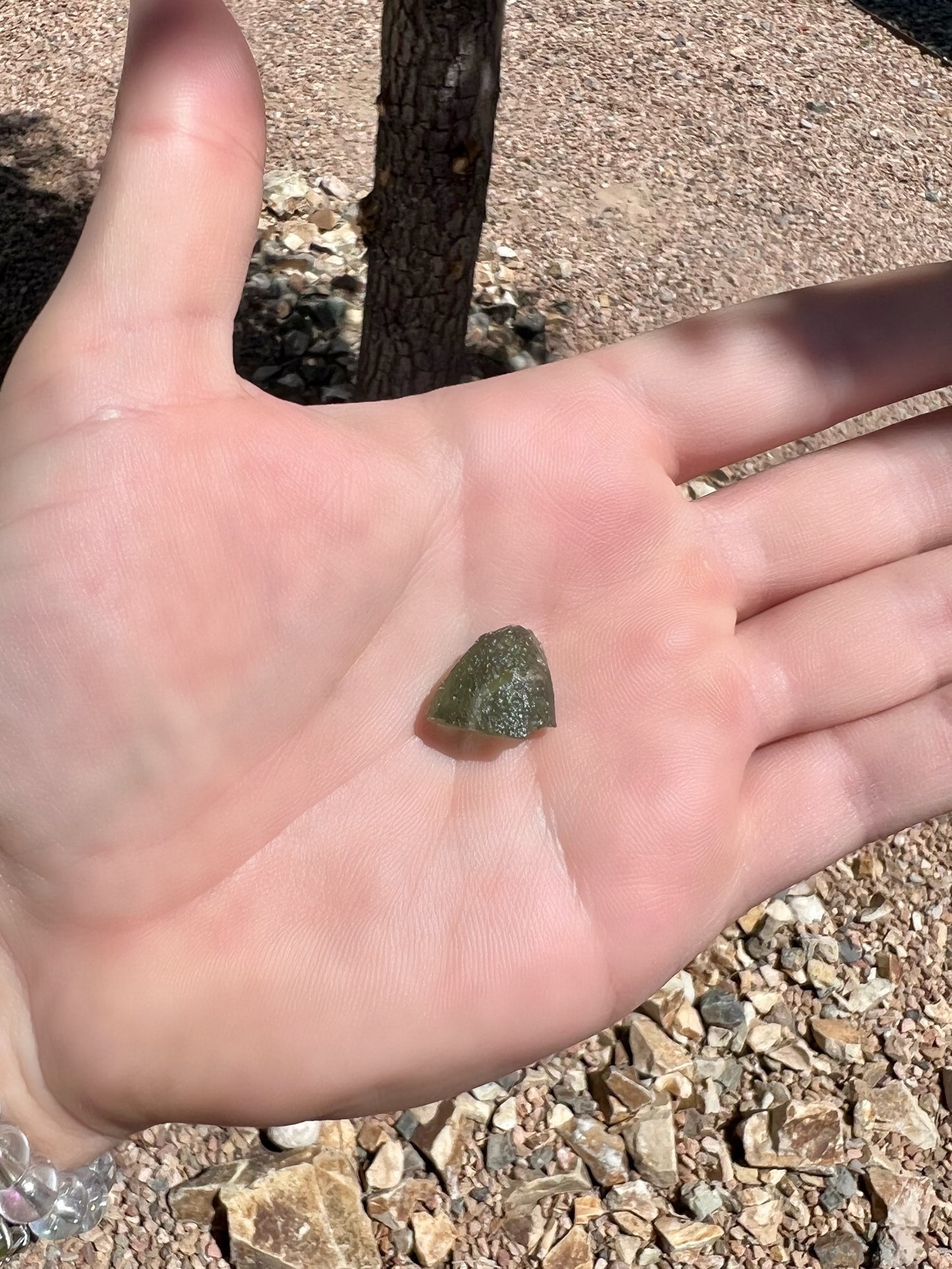 Rough Moldavite